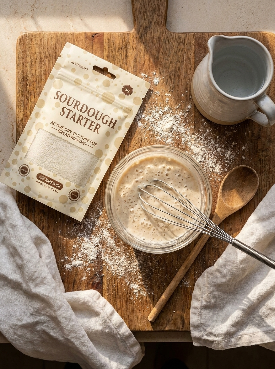 2-Pack 5g Dehydrated Sourdough Starter