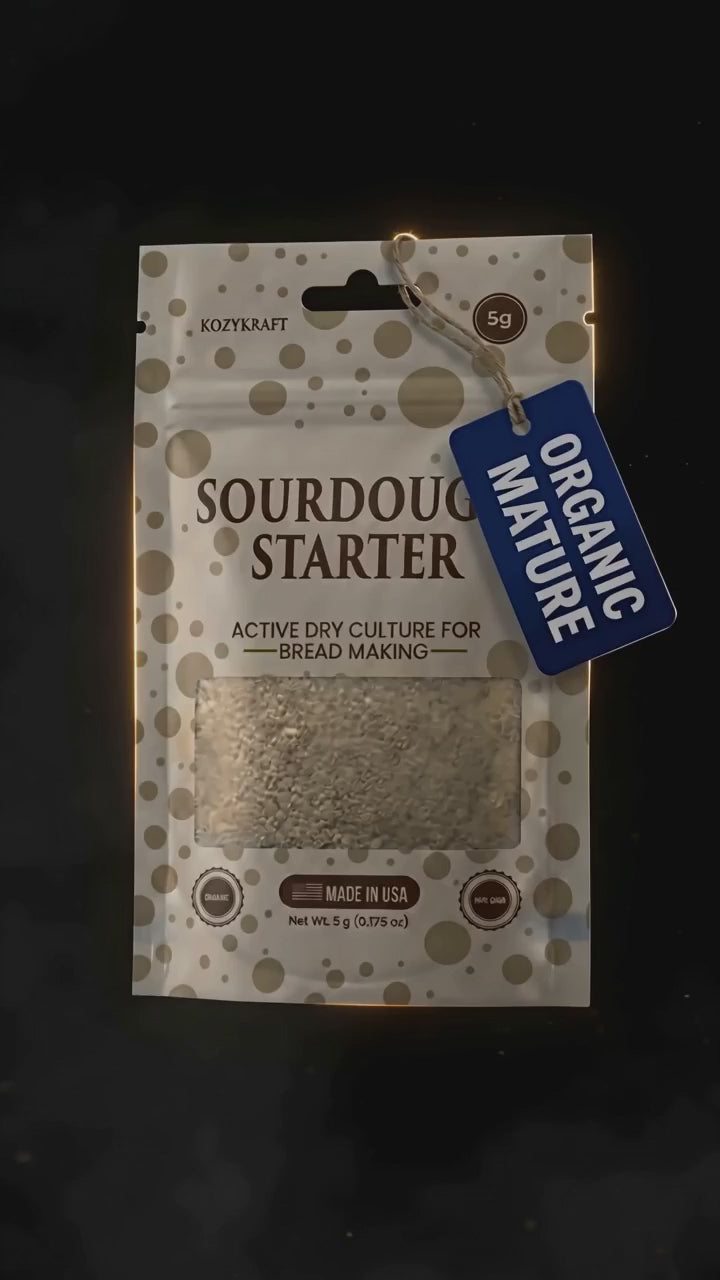 2-Pack 5g Dehydrated Sourdough Starter